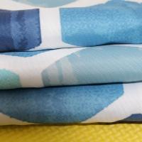 Cortina de Ducha Azul Lavable de Poliéster, con Anillo de Plástico 180x200 cm,para Ducha o Bañera - details 3