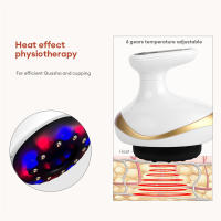 Masajeador EMS Eléctrico De Cuerpo Con Ventosa Y Guasha Calentamiento IR Quemagrasa Y Adelgazante Pantalla LCD Para Relajación Corporal - details 3