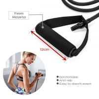 Banda De Resistencia Con Manijas Para Ejercicio Y Entrenamiento De Fuerza Para Hombres Y Mujeres Equipo De Gimnasio Para El Hogar 5 Niveles De Dureza Bandas De Entrainamiento De Cuerpo Completo - details 4