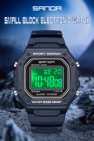 Reloj Deportivo Para Hombre SANDA G Style Fashion Resistente Al Choque Y Al Agua LED Digital Reloj Militar Con Luz Trasera Y Alarmas - details 0