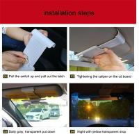 Visera De Coche 2 En 1 Espejo Rotativo HD Anti Luz Solar Anti UV Y Deslumbramiento Protección Diurna Y Nocturna Para Conducción - details 2