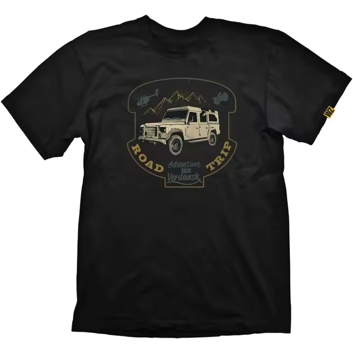 Camiseta call of dutty road trip black s - 1