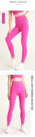 Nuevas Leggings De Yoga De Cintura Alta 2024 Sensación De Naked Mujer Pantalones Deportivos Para Gimnasio Secado Rápido Correr Workout De Largo - details 5