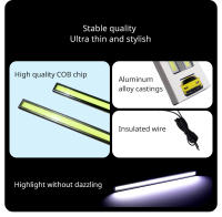 Luz Diurna LED Ultra Delgada Y Brillante Para Coche COB Consumo Bajo 12V Lámpara De Conducción Y Niebla Universal - details 4