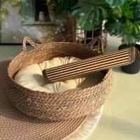 (38cm * 13cm) Nido de paja para Gatos al por mayor para todas las instalaciones, NEST de Gato Nuevo extraíble y lavable de Trinquete, NEST de gato de trinquete para Gatos domésticos - details 5