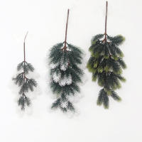 Rama De Pino Artificial Para Colgar En La Pared Decoración De Navidad Arco De Boda Jardín Hogar DIY Material De Plástico - details 0