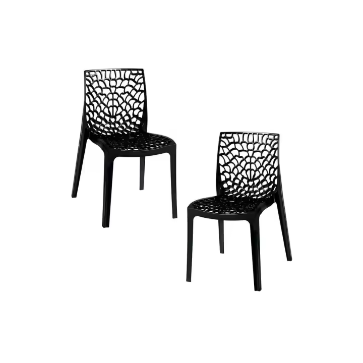 Pack 2 Sillas Root - Negro - 1