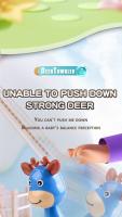 Juguete Educativo Para Bebés Sliding Deer Rattle Tumbler Nuevos Mordedor Tejedor Infantil Campana De Mano Juguete Móvil Squeaky Roly-Poly - details 4