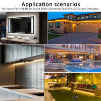 Tira De Luz LED De Espectro Completo 24V 5M 10M RA98 Protección Ocular Calor Frío 120LEDs Iluminación Lineal Alta Brillo Para Dormitorio - details 7