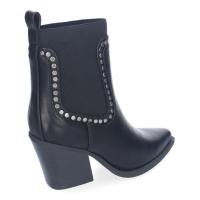 Botines de mujer Tacón tachuelas para Mujer, Estilo Cowboy, Elegantes, Diseño Moderno Tachuelas color negro - details 2