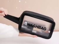 1-4 Uds Bolsas Neceser Transparente para Viaje, 26x15x10cm, Neceser de Viaje para Maquillaje de PVC Portátil Organizador Cosmético con Cremallera, Estuche de Transporte para Mujer, Negocios, Baño - details 7