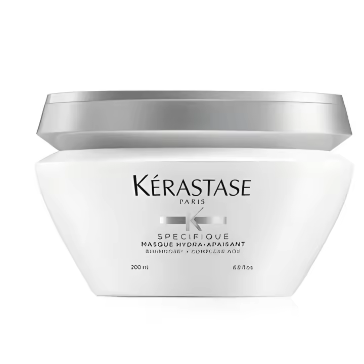 Kérastase Spécifique Masque Hydra-Apaisant 200 ml - Mascarilla tratamiento de crema en gel renovador para todo tipo de cabello, incluido el cabello graso - 1