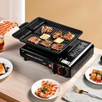 Horno portátil para exteriores, estufa de gas ajustable de 2900 W, estufa liviana, equipo de cocina para acampar, equipo de emergencia, perfecto para cocinar en campamentos, compatible con carrito o cilindro de gas. - details 3