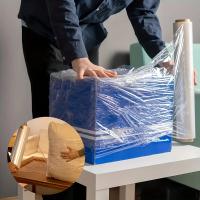 Film Elástica Transparente para Embalaje – Pack de 3 Rollos (50 cm x 1,20 kg) | Envoltura Estirable para Mudanzas, Protección de Superficies y Almacenamiento - details 4