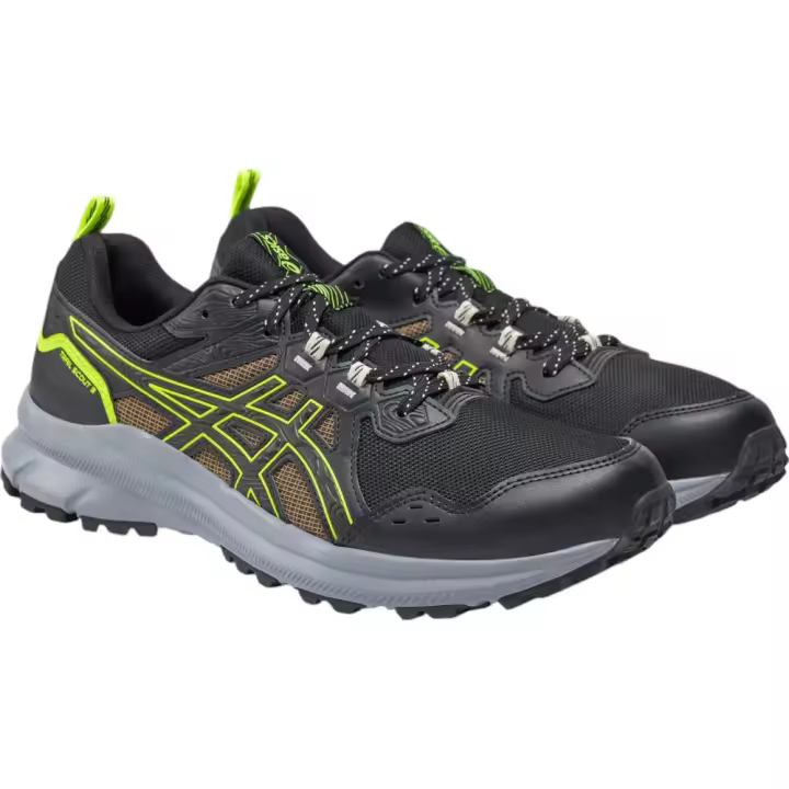 Zapatillas Asics Trail Scout 3 Negro Amarillo Safety 1011B700-004 Trail Running Hombre - 1
