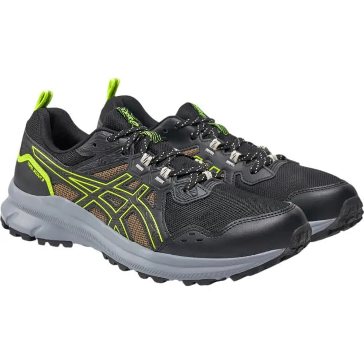 Zapatillas Asics Trail Scout 3 Negro Amarillo Safety 1011B700-004 Trail Running Hombre - 1
