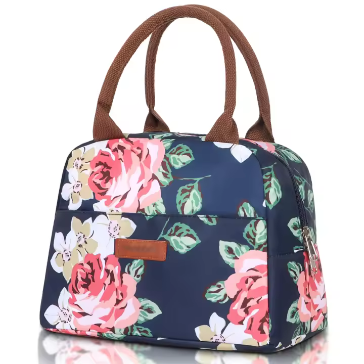 Bolsa portátil de viaje a prueba de fugas para Mujeres, habbres, Adultos, Niños-Caja De almuertos para trabajo, Escuela, picnicking (estampado de Leopard) - 1