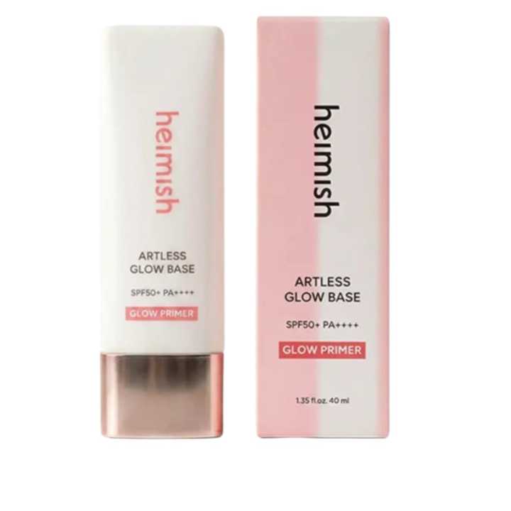 Heimish - Prebase iluminadora Artless Glow Base SPF50+ PA++++ con protección solar y efecto glow natural para piel… — oferta en Miravia
