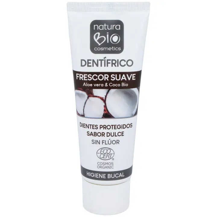 Dentifrico Frescor Suave Aloe Vera Coco Bio 75 Ml - 1