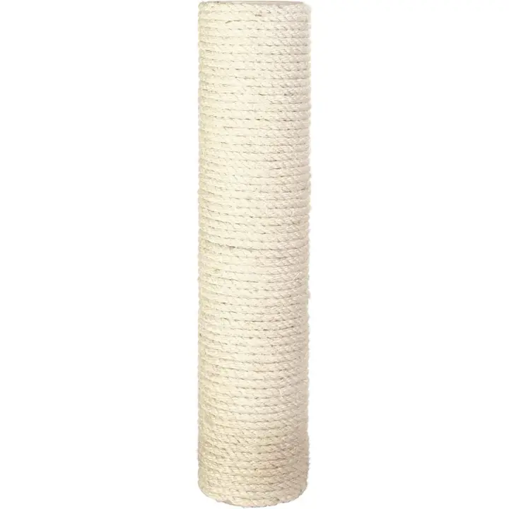 UNUSUAL- Recambio Poste de Rascador Sisal Natural para Gatos - Varios Tamaños Disponibles, Tornillo 10mm Repuesto para rascar para gatos beige-Sisal natural con rosca-Buena calidad de recambios de sisal postes - 1