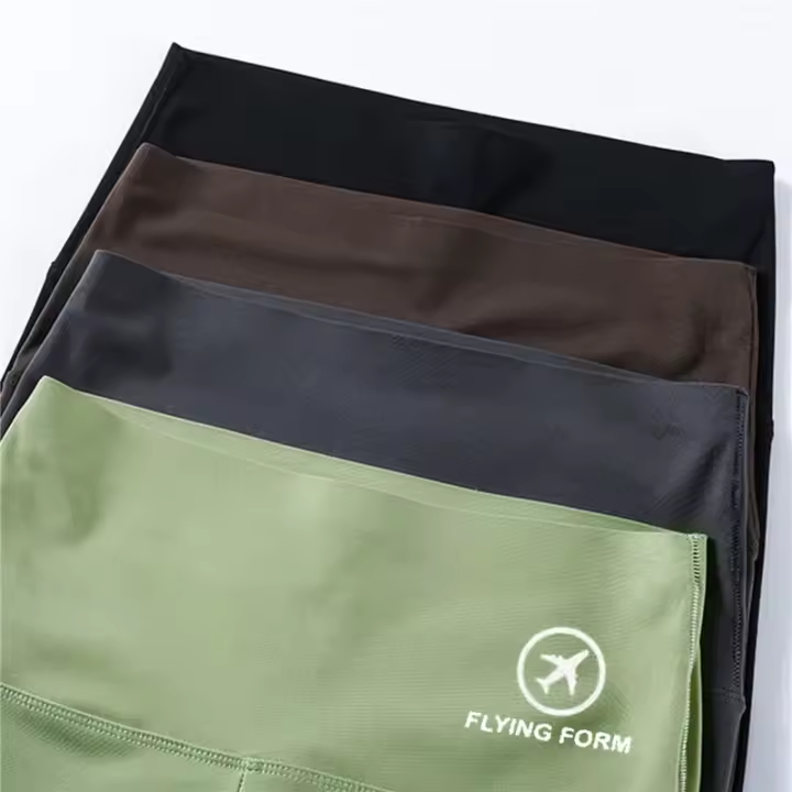 Shorts Deportivos Para Mujer Cintura Alta Push up Fitness Yoga Ciclismo Running Ropa De Gimnasio Leggings Polyester - 1