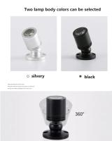 Spotlight LED Mini Potenciado Por USB 1W/3W DC5V Lámpara De Escritorio Para Joyería Armario Mostrador Exhibición Luz De Techo Con Interruptor - details 2
