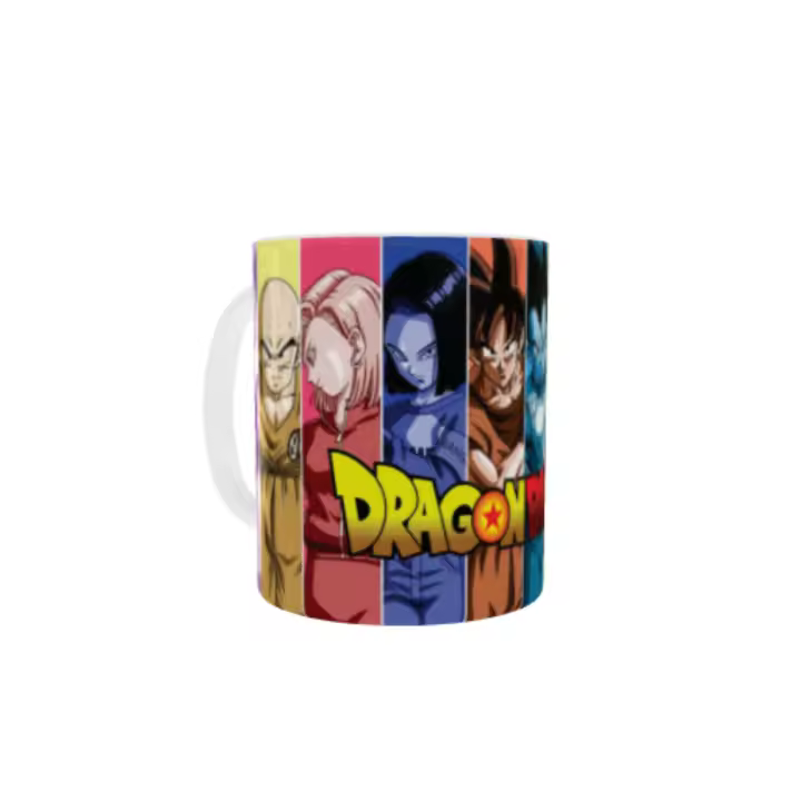 Taza Dragon Ball Super – Goku, Vegeta, Gohan, Bills, Whis y más | Cerámica Stamina - 1