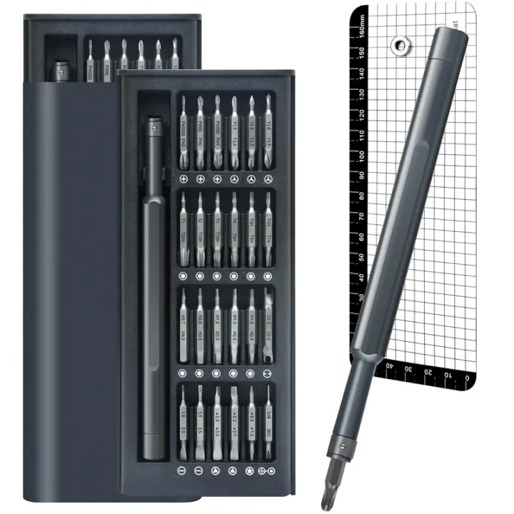 Juego De Destornilladores Magnéticos 49 En 1 Precisión Para Reparación Electrónica Herramientas Para Laptop iPhone Computer PS5 Xbox Macbook - 1