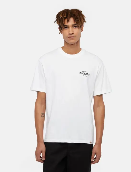 Camiseta Dickies Emblem Tee SS Blanca Hombre - 1