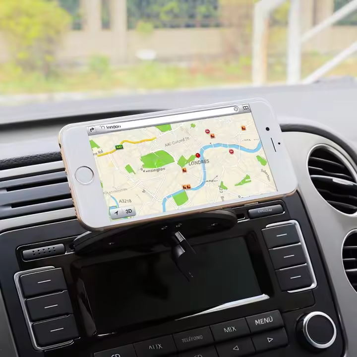 Soporte Magnético Para Móvil Xnyocn CD Slot Con Rotación De 360 Grados Universal Compatible Con iPhone Xiaomi Soporte De Coche Magnético - 1