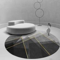 Carpetas De Veludo Cristal Modernas Y Minimalistas Con Estampado Rayado Para Escritorio De Comedor Estudio Sillón Resistente a La Suciedad Para Dormitorio Y Oficina - details 9