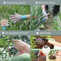 Juego de Herramientas de Jardinería 16 Pcs,Kits de Regalo de Herramientas Manuales de Jardín FloralRegalos de Jardinería para Mujeres y Hombres, con Tijeras de Podar y Bolsa de Almacenamiento - details 3
