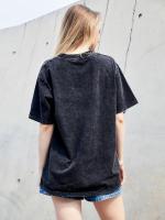 Camiseta Hombre Anime Impresión Harajuku Manga Estilo Vintage Lavado Acido Talla Oversize Verano Casual Cuello Redondo - details 15