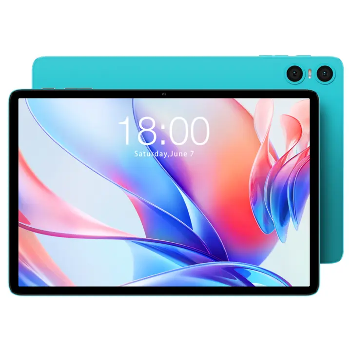Teclast P30 Tableta de 10.1 pulgadas, Android 14, 4GB de RAM, 64GB de ROM, Cámara Dual AI de 5MP, Resolución de 1280x800, Procesador Quad-Core, Batería de 6000mAh, Type-C/GMS/WiFi/Bluetooth/Conector de 3.5mm - 1