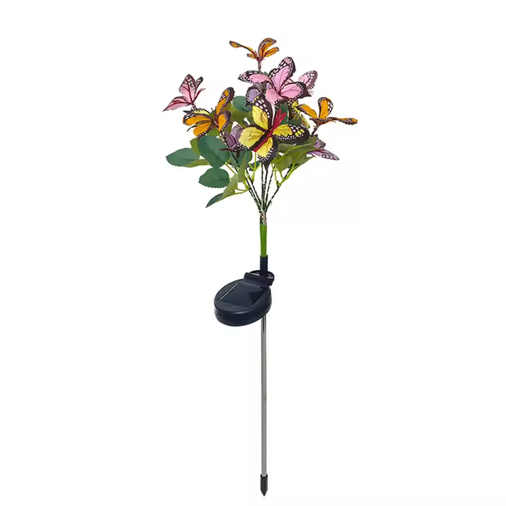 Luces De Mariposa Solar LED Para Jardín Impermeables IP65 Decoración De Paisaje Para Boda Fiestas Y Año Nuevo Instalación Sencilla Sin Bombillas Incluidas - 1