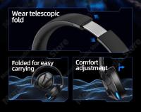 Auriculares Inalámbricos Monster XKH03 HD Llamadas De Longitud De Rango Deportivos Bluetooth 5.3 Gaming Con Microfone Auriculares Estéreo Plegables Para Música Y Videojuegos - details 9