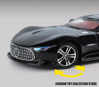 Modelo De Coche De Acción AMG Vision GT 1:24 Con Sonido Y Luz Regalo Para Niños Decoración De Juguetes Vehículos Diecast Metal - details 10