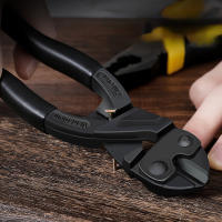 Alicates Multifuncionales Profesionales Deli 8'' De Acero CR-V Para Cortar Alambre Y Retirar Clavos Herramientas Domésticas Para Carpintería - details 4