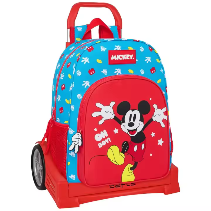 Safta Mochila Con La Evolución Del Carro Mickey Mouse Fantástico - 1