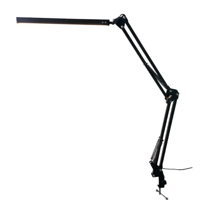 Lámpara De Escritorio LED Ajustable Con Protección Ocular 3 Colores Metal Plegable Para Lectura Trabajo Computadoras Sala De Estar - 1