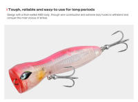 Noeby Señuelo De Pesca Super Poper 140mm 74.5g Lure De Superficie Con Gran Salpicadura Wobbler Reinforced Artificial Duro Para Pesca En Oceano GT Tuna - details 10