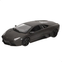 Burago - Maqueta Coche deportivo escala 1:18, material die-cast metal premium, puertas apertura manual, interior detallado, color gris mate, ideal para coleccionistas, coches de colección, deportivos para coleccionar - details 0