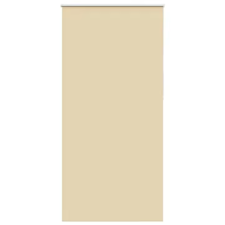 vidaXL Estor Enrollable Opaco Beige 100x210 cm Tela Ancho 95,7 cm - 1