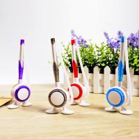 Bolígrafos, lápices e instrumentos de escritura, juego de 10 bolígrafos de recepción para escritorio con cadena elástica y soporte, bolígrafo de mostrador para escritorio de oficina, bolígrafo para registro de invitados - details 2