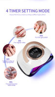 Lámpara LED UV Profesional Para Uñas S6 Con Pantalla Táctil Grande Secado De Esmaltes De Gel Lámpara De Secado De Uñas Con 36 Bolas De Luz - details 3