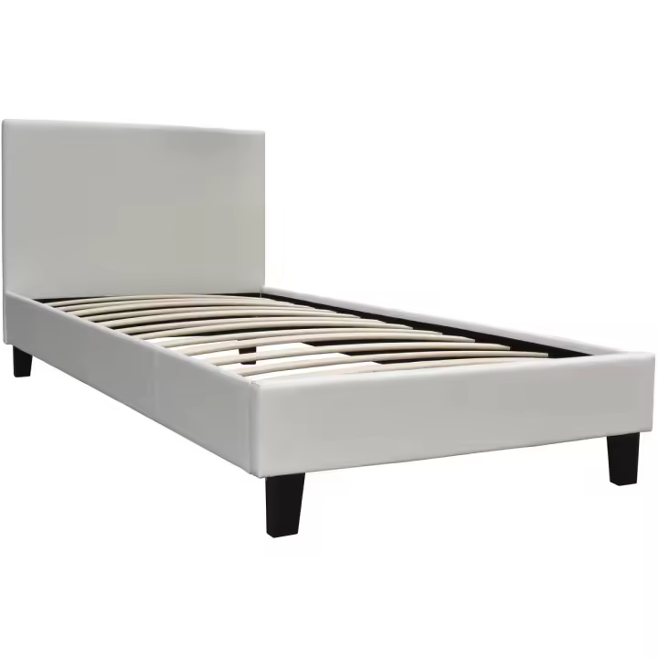 Cama "Lina" 90 x 190 cm - Beige - 1