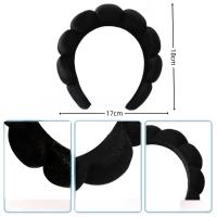 Set De 6 Espumas De Baño Con Diademas Para Lavar La Cara Y Muñecas Clip De Cabello Para Mujeres Accesorios De Cabello - details 2