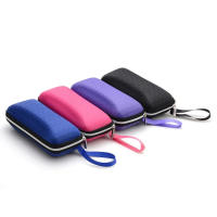 Estuche Para Gafas Y Solares Unisex Con Correa Y Cremallera Caja De Almacenamiento Portátil Para Hombres Y Mujeres - details 0