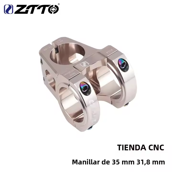 ZTTO Tornillo MTB 35mm DH AM Enduro Tornillo De Bicicleta De Montaña Alta Resistencia Aluminio Aleación 28.6 Steerer Para Manillar 25.4mm 31.8mm - 1