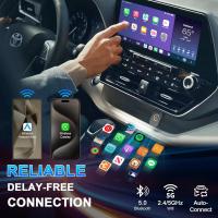Adaptador inalámbrico Carplay Android Auto 2 en 1, Dongle tipo C/USB Plug and Play para coche, Dongle inalámbrico Bluetooth para CarPlay con cable OEM - details 1